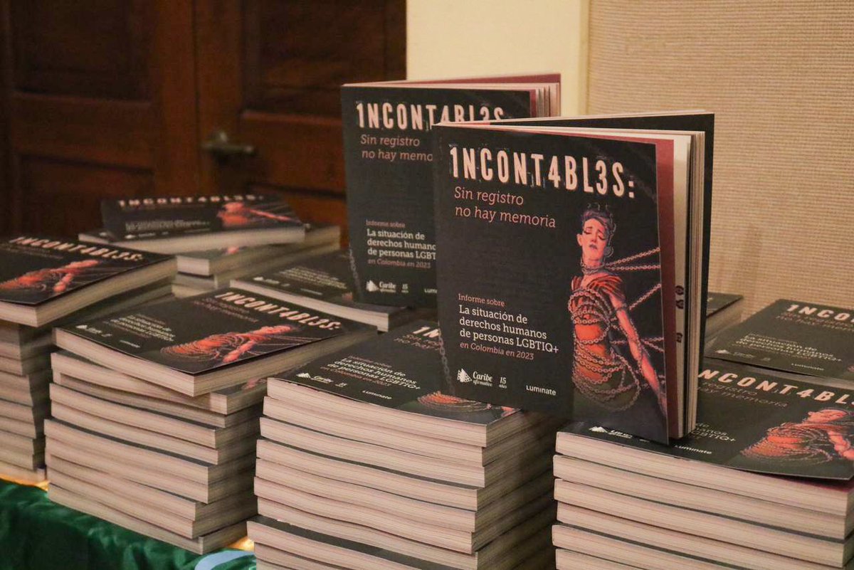 CancimanceL's tweet photo. Sin registro no hay memoria.
Hoy @Caribeafirmativ presentó el informe #Incontables, un completo reporte de la situación de DDHH de las personas LGBTIQ+ en Colombia. 

Reina la impunidad y si la justicia no opera  la historia seguirá repitiéndose. 👇🏽🧵 https://t.co/Pbgp0KtCZg