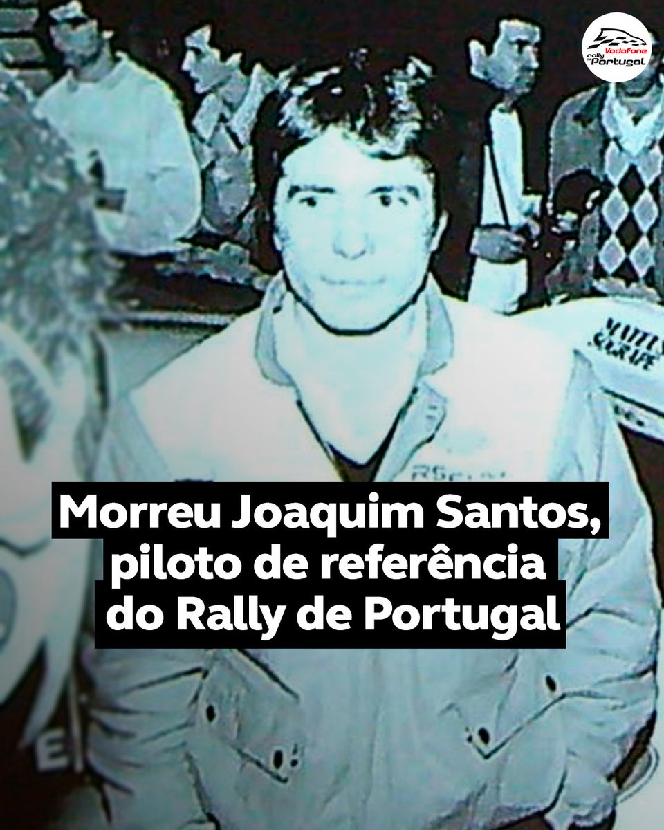 Morreu esta segunda-feira um dos nomes incontornáveis do campeonato nacional. Joaquim Santos foi o melhor português no Rally de Portugal de 1982, 1983, 1984 e 1992. Tinha 71 anos.