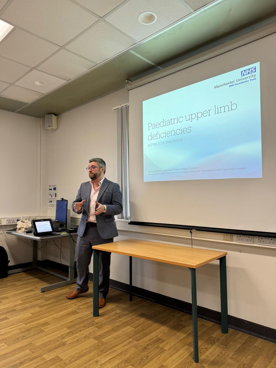 James Bedford (@james_bedford) on Twitter photo It was a pleasure to talk to delegates about the team approach in managing congenital and paediatric upper limb deficiencies & amputations at todayโs <a href="/BSPRM_UK/">British Society of Physical & Rehab Medicine</a> Advanced Amputee Course with <a href="/basuthegreat/">Bhaskar Basu</a> and Helen Locke from the Manchester Specialised Ability Centre It was a pleasure to talk to delegates about the team approach in managing congenital and paediatric upper limb deficiencies & amputations at todayโs <a href="/BSPRM_UK/">British Society of Physical & Rehab Medicine</a> Advanced Amputee Course with <a href="/basuthegreat/">Bhaskar Basu</a> and Helen Locke from the Manchester Specialised Ability Centre