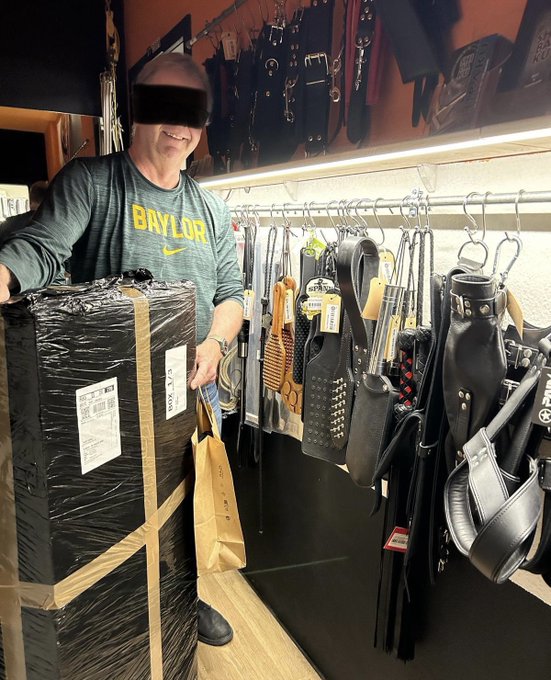 My sweet sub Medved picking up my new Sling deluxe at the shop. Can&rsquo;t wait to play with this one, much