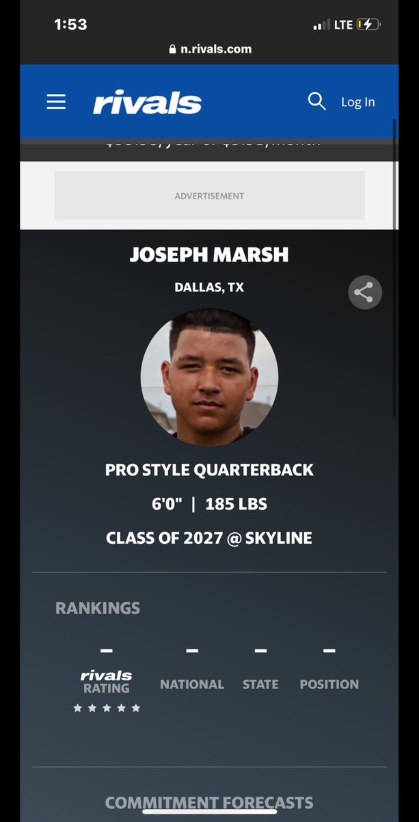 #AGTG @RivalsCole @JGonzalesJr10 @Rivals_Clint @Jason_Howell @SKYLINEfb @On3Recruits @MikeRoach247 @QBHitList @JColemanFB 🏆