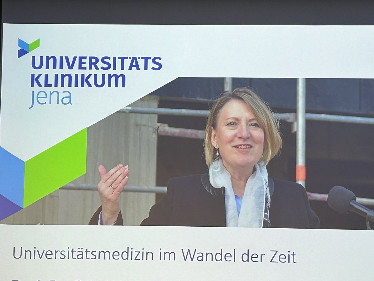 Die Lotsin geht von Bord. Nach 13 überaus erfolgreichen Jahren verlässt die Kaufmännische Chefin das UKJ @uniklinik_jena Dank Frau Dr. Seidel-Kwem ist das Flaggschiff des Thüringer Gesundheitswesen auf dem richtigen Kurs. ^GD