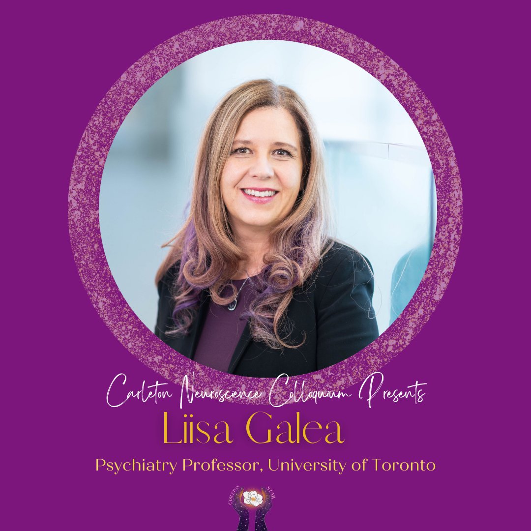 Stress, Trauma & Resilience Working Group (@carleton_star) on Twitter photo This Friday, Carleton Neuroscience is hosting a colloquium with Dr <a href="/LiisaGalea/">Dr. Liisa Galea</a>! The title of her presentation is "Game of Hormones: Why sex and sex hormones matter for brain health."
This colloquium will be held at 11:30am. Message <a href="/AbizaidAlfie/">🇨🇦 Alfie Abizaid 🇨🇦</a> for more info! This Friday, Carleton Neuroscience is hosting a colloquium with Dr <a href="/LiisaGalea/">Dr. Liisa Galea</a>! The title of her presentation is "Game of Hormones: Why sex and sex hormones matter for brain health."
This colloquium will be held at 11:30am. Message <a href="/AbizaidAlfie/">🇨🇦 Alfie Abizaid 🇨🇦</a> for more info!