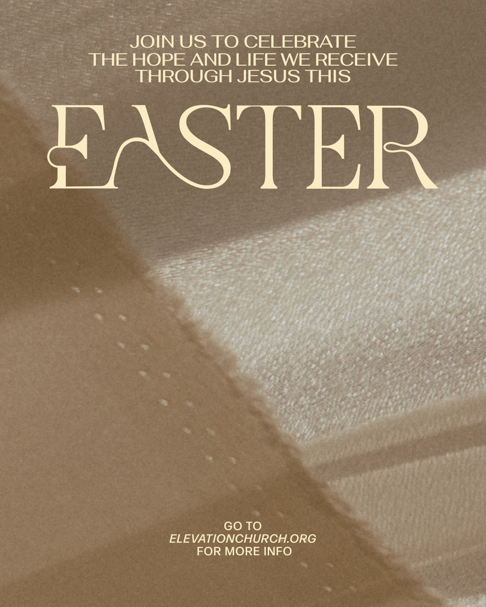 We are just a few days away from our Easter experiences! Invite a friend in the comments.