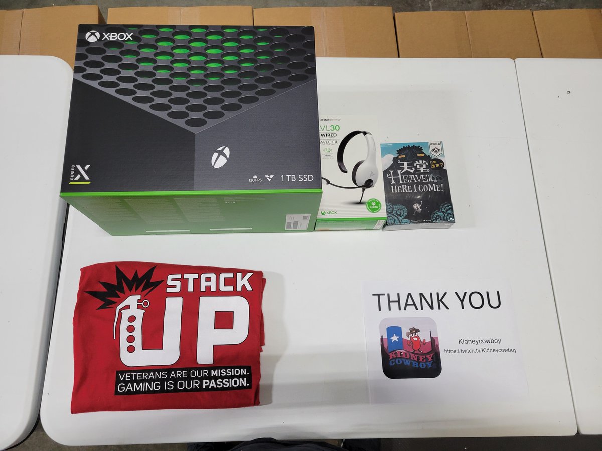 I just got some awesome news from <a href="/StackUpDotOrg/">Stack Up</a>  Thank you to all the streamers, viewers/donation people and my community for this that made this possible! Feels awesome! #charity #stackupdotorg <a href="/WorldofWarships/">World of Warships</a> 

"" I wanted to follow up with you with some awesome news. Because