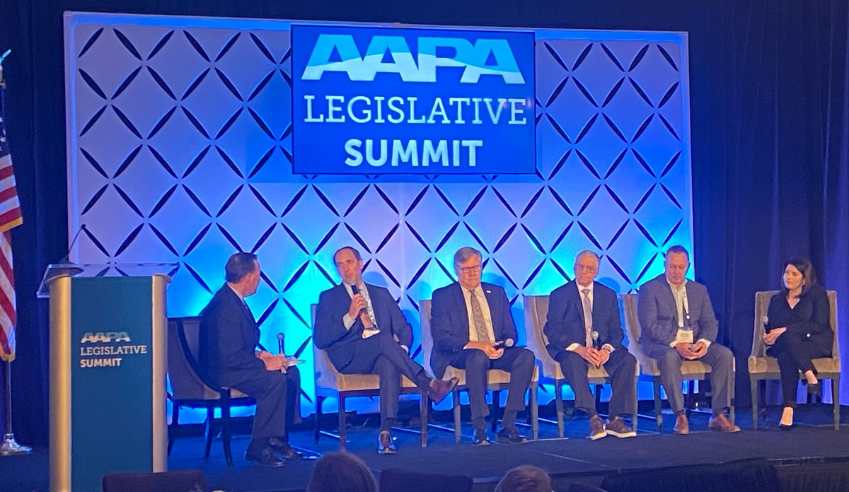 @GaPorts Chief Administrative Officer Jamie McCurry joins senior port executives from around the nation for the American Association of Port Authorities (AAPA) Legislative Summit in Washington D.C. McCurry shared ways the GPA is committed to moving the maritime industry forward…