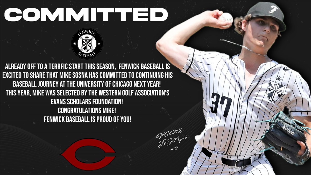 Congratulations Mike! #FenwickBaseball #Family