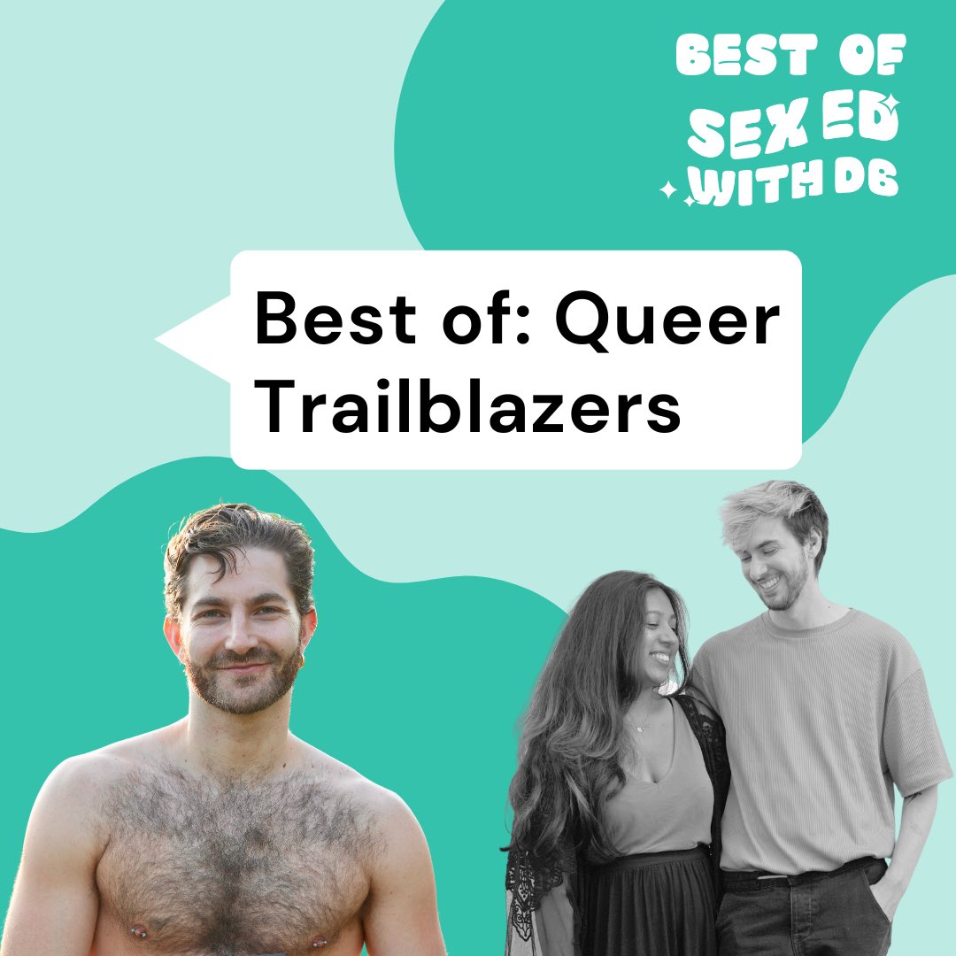 In this minisode, hear snippets from some of our fav queer trailblazers. @ZacharyZane_ reminds us that yes--you ARE bi enough, while @sherbetlemon007 and @jammi_dodger94 share their experiences of finding radical support through sharing their queer journeys online.