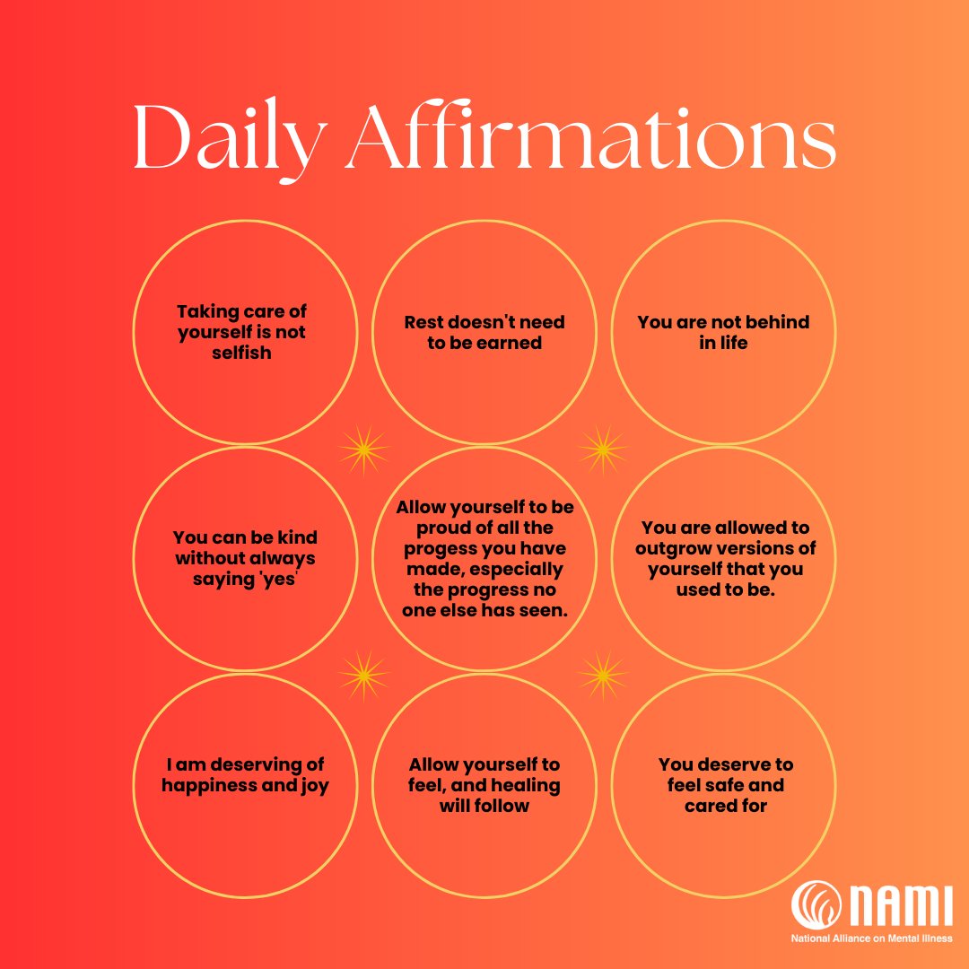 NAMICommunicate's tweet image. Which one did you need to hear today?