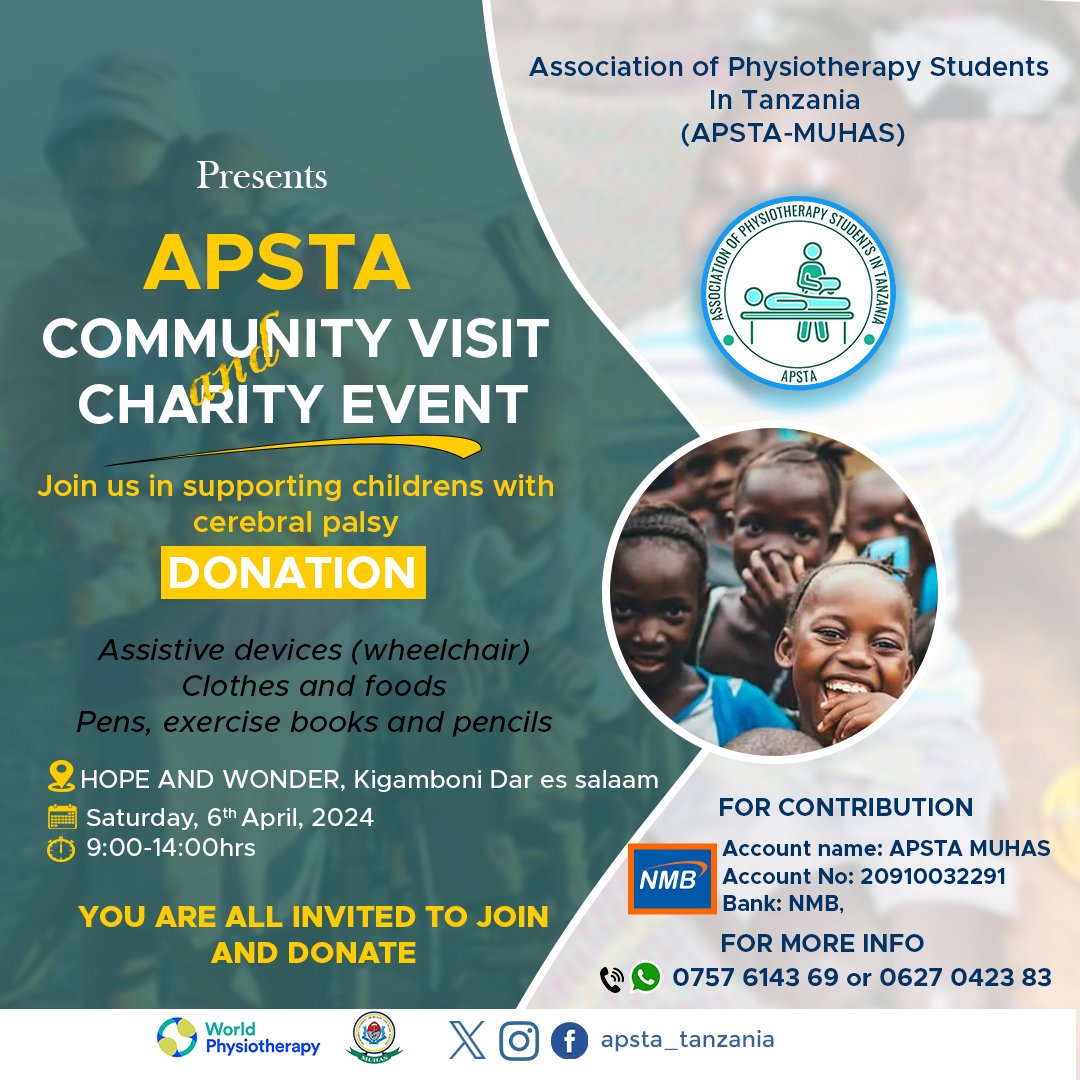 Empowering the communities by giving back to the community

Join us in supporting childrens with cerebral palsy by donating anything that would make them cope with the situation and environment as well as live happy life
God bless you
@caringisourpassion
