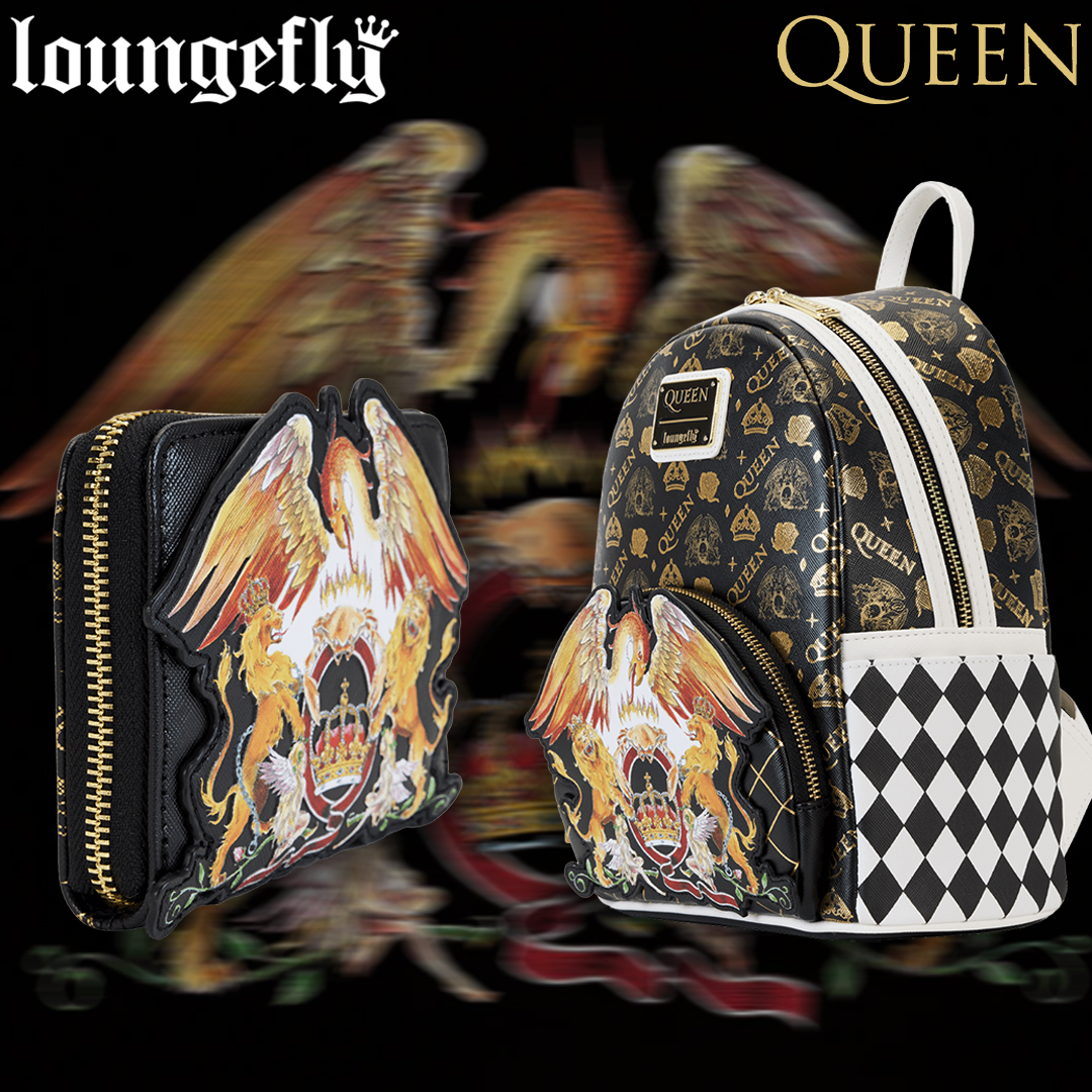 Get ready to rock with our Queen-inspired Loungefly collection! 🎸 Stand out from the crowd with brilliant fashion featuring the iconic Queen logo. Elevate your accessory game and let your love for rock 'n' roll shine bright! 👑

🔗shop now - ow.ly/KAJm50QXYyS