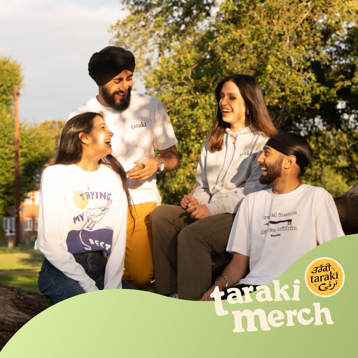 add a meaningful item to your wardrobe, while supporting taraki's movement! all proceeds go towards supporting our work reshaping approaches to mental health with punjabi communities. follow the link below to order your merch today! 💫 everpress.com/profile/taraki