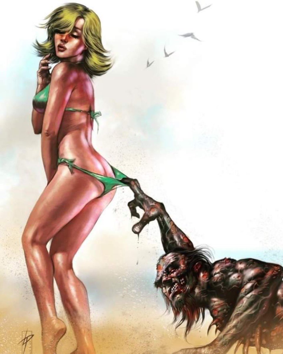 “Wait baby! Zombies eat more than just brains!”