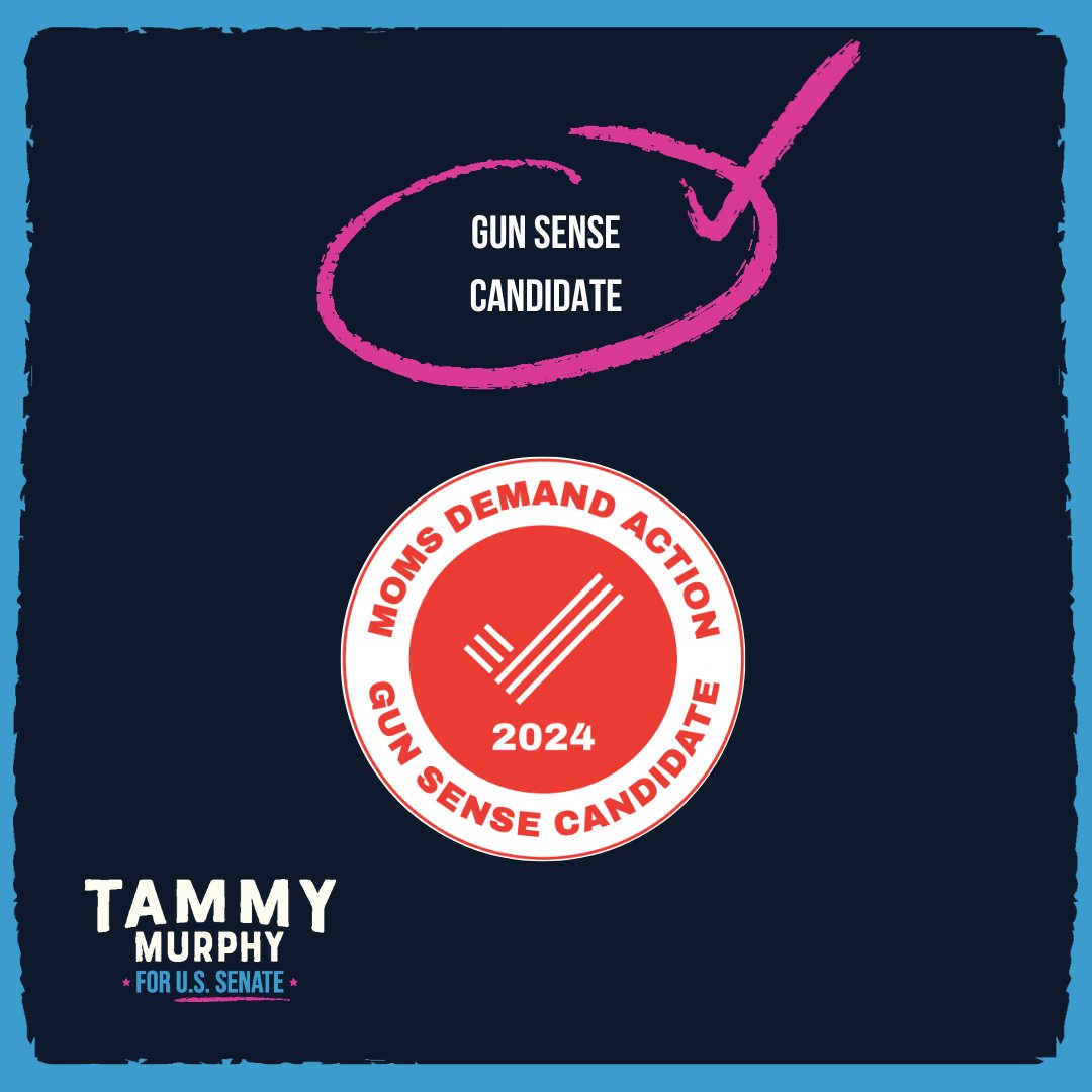 Thank you, @MomsDemand, for this incredible honor! As a gun sense candidate, I'm fully dedicated to safeguarding our families by championing common-sense gun safety measures nationwide. Gun violence knows no bounds—it's time we build a future where our communities are free from…