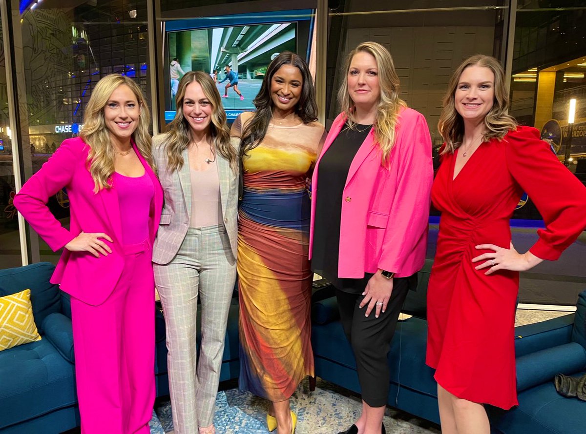 jayneappel's tweet photo. Thank you @NBCSWarriors for the opportunity to be a part of the Women’s Empowerment Month Broadcast! Shout out to this amazing crew for leading the way! 🤩@Laura_Britt_ @KylenMills @itszenakeita @KerithBurke @jennycavnar @LaChinaRobinson &amp; under the direction of @chelsjohnson10❤️ https://t.co/xKD2RvWA6r
