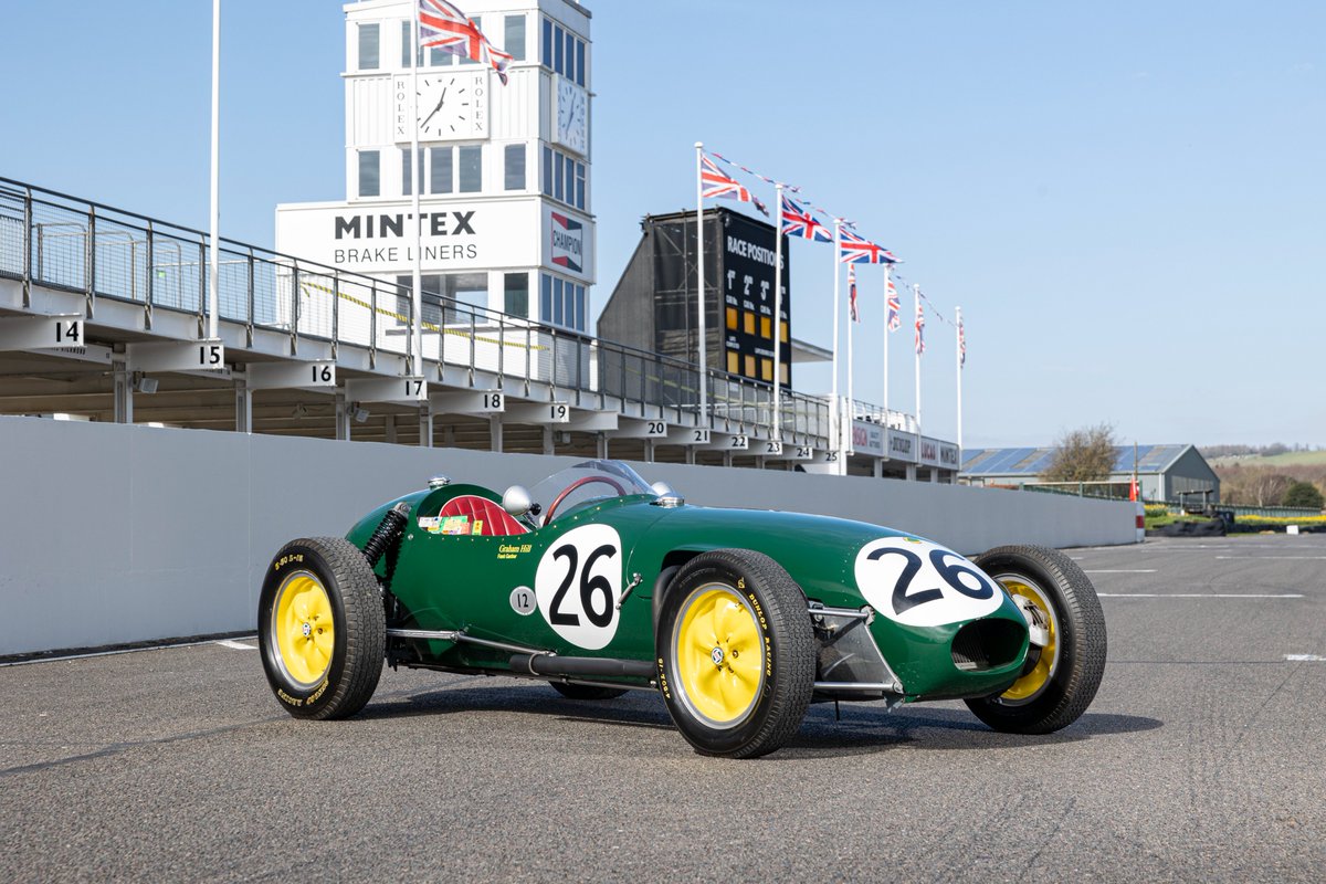 This Lotus-Climax Type 12, chassis ‘353’, was the car in which five-times Monaco GP winner Graham Hill made his debut at the legendary race in 1958. Rather fittingly, it's being offered in Monaco by Bonhams on 10 May, where it's expected to sell for €290,000–390,000.