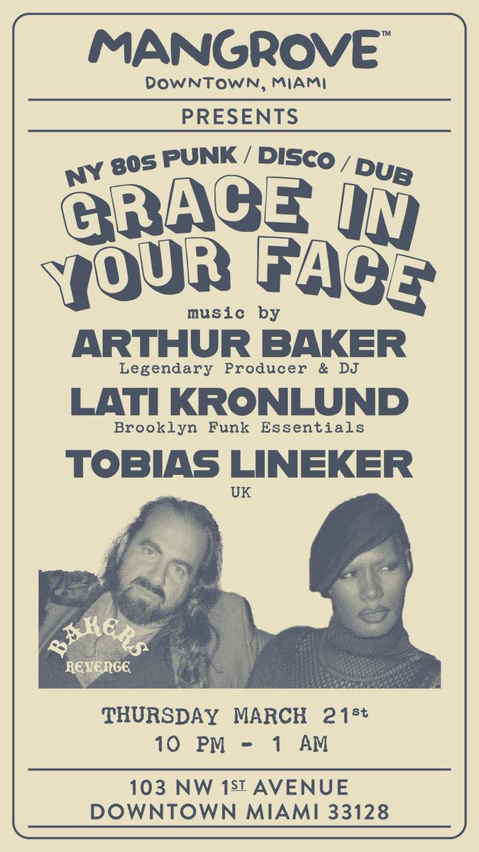 Go on lads! Very happy to see two of my mates DJ together in Miami. Master Kan @arthurhbaker and Grasshopper <a href="/LinekerTobias/">Tobias Lineker</a> 👊