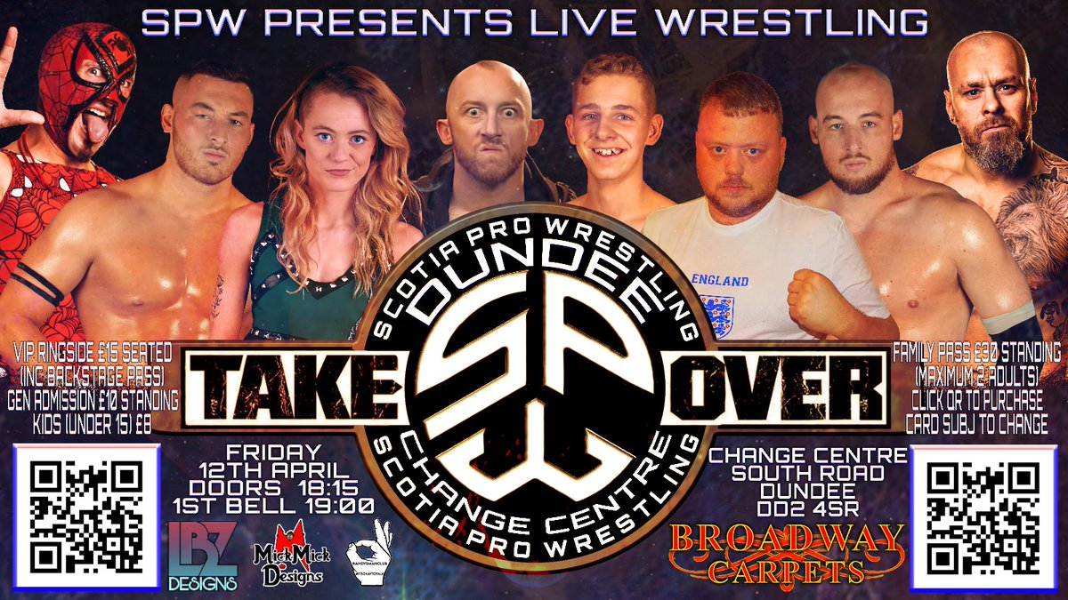 🚨🚨 ANNOUNCEMENT 🚨🚨 Unfortunately we're unable to hold our event at Skyaxe on April 12th due to competitions now happening. However management have worked diligently and found a NEW venue. #SPWTakeOver will now take place at #DundeeChangeCentre Matches to be announced soon 💪