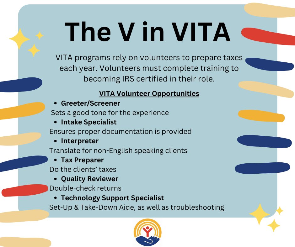 Volunteers are needed for United Way of Lebanon County to expand the VITA program! If interested, please contact: Bert Miuccio (717)-963-2369 & Log onto unitedwaylebco.org/vita for more information about VITA!
