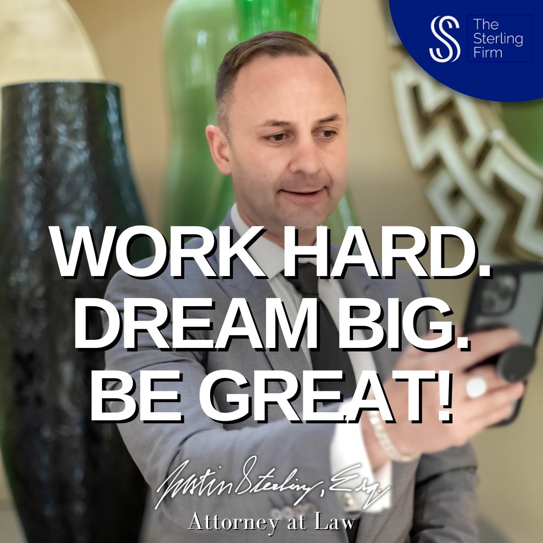 ✨🙌 #success #dreambig 
Hard work will bring outstanding results! 
*
📲 +1(310)498-2750
TOLL FREE: (844) 4-GETLEGAL / (844) 443-8534
*
#personalinjurylaw #personalinjurylawyer #injurylaw #businesslaw #businesslawyer #trademarklaw #trademarklawyer