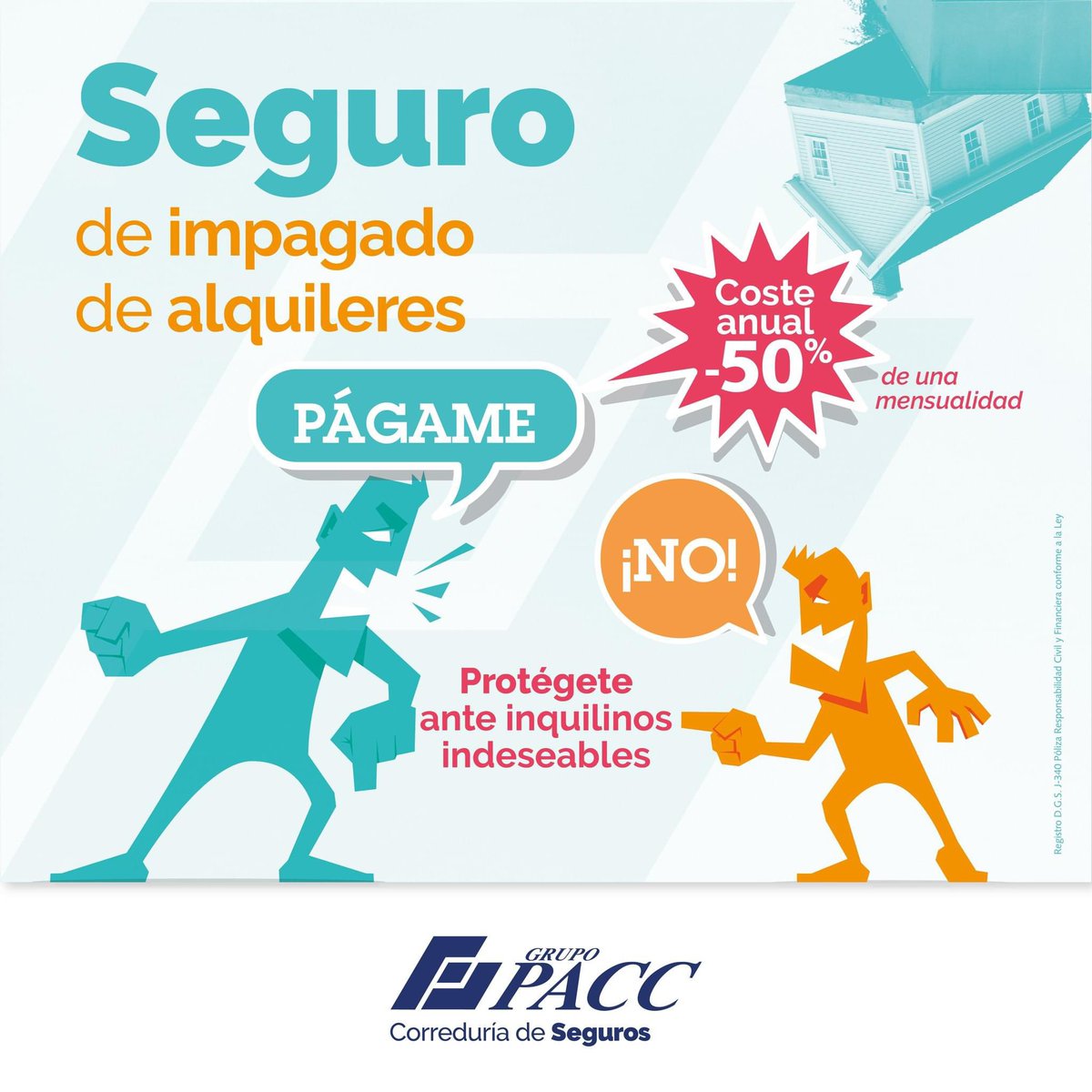 #Seguro de impago de #alquiler
<a href="/AlmeriaSEGUROS/">Grupo PACC El Ejido</a>