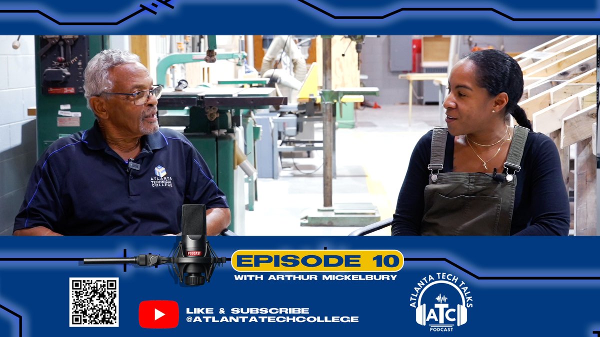 Join us for the gripping season finale of Atlanta Tech Talks as we delve deep into the world of craftsmanship and skill at Atlanta Technical College's Carpentry Department. youtu.be/NOm356y0VOE?si…