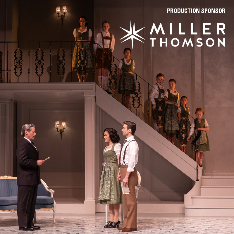 A big thank you to @MillerThomson, Production Sponsor of THE SOUND OF MUSIC! Miller Thomson has been a sponsor and supporter of The Citadel since 2011, and it is due to longstanding partnerships like this one, that we are able to bring fantastic productions to our stages!