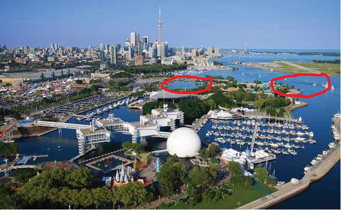 #ONpoli 

Doug Ford accidentally creates new Island Airport runway while filling in Ontario Place's Brigantine Cove