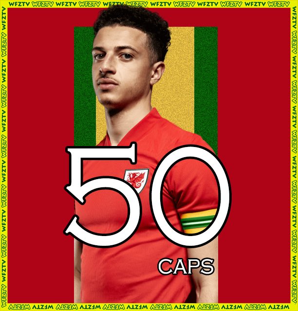 Ethan Ampadu will earn his 50th Cymru Cap at the age of 23 tomorrow, becoming the youngest player in our history to achieve this milestone 🏴󠁧󠁢󠁷󠁬󠁳󠁿