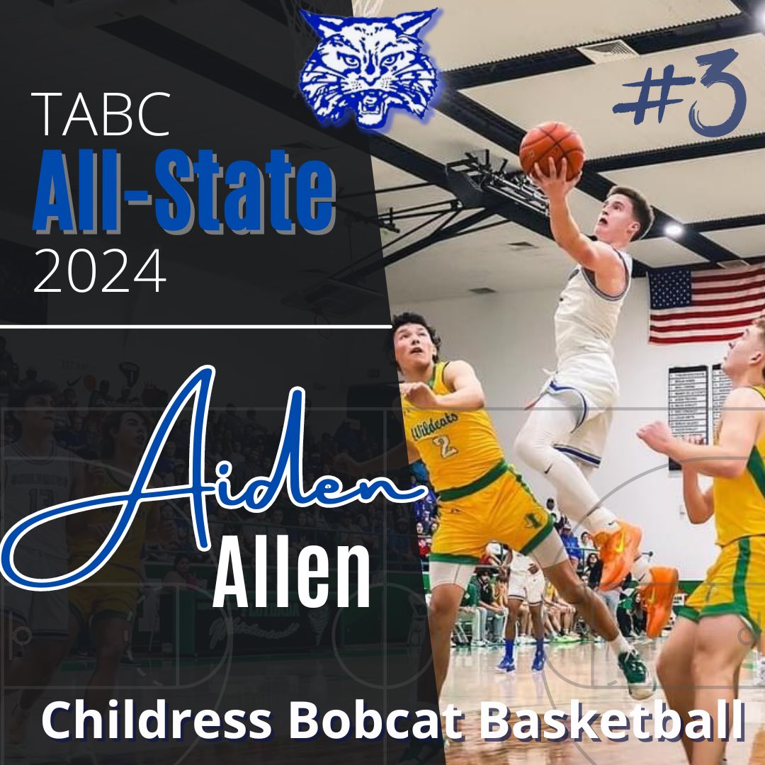 CHS_Bobcats's tweet photo. Congratulations Aiden Allen!
TABC 2024 All State Basketball 🏀 

📸 David Erickson https://t.co/XBRZKcABbe