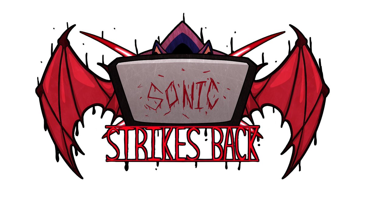 ExeStrikesBack's tweet photo. We've been silent for a while. Here's our new logo, made by @IMPOSTORV3.
Also, the mod's demo is very close to release, expect more from us.
#EXEcommunity #SonicEXE #sonicexefnf #fridaynightfunkin #fnfmod #FNF #exe #SonicTheHedgehog https://t.co/nd8UqcbpI8