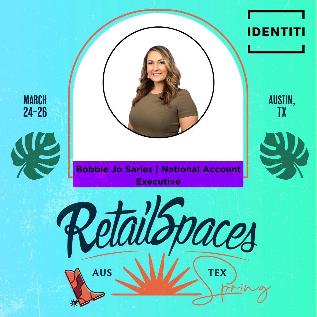 Our very own Lindsey Mockler and Bobbie Jo Sarles are headed down South to represent Identiti at @RetailSpaces_! If you see them there, don't be shy, say hi! 👋🤠

hubs.li/Q02pZPt_0

#RetailSpaces