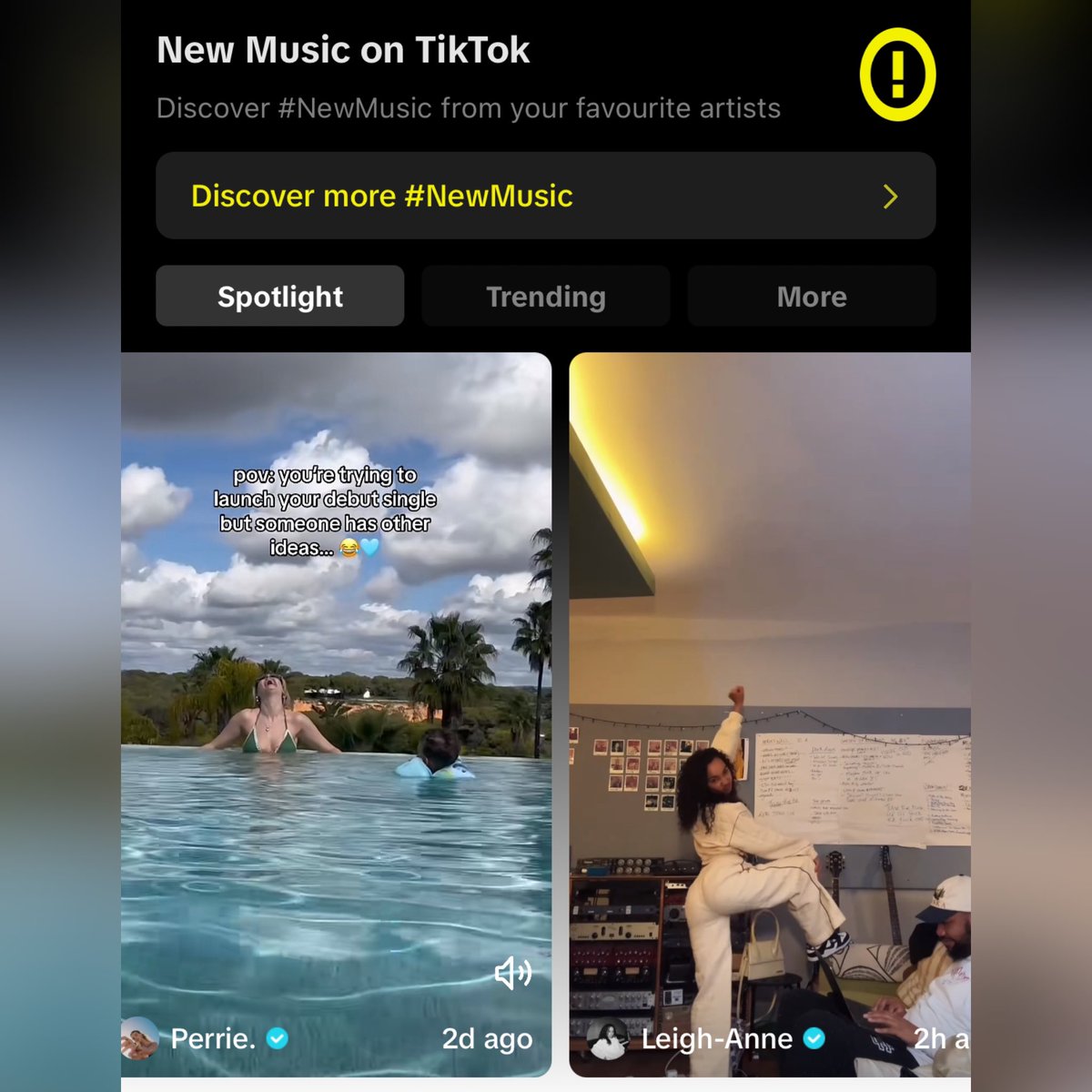 lauralikely_'s tweet image. BOTH perrie and leigh-anne are currently spotlighted on tiktok’s #newmusic 🫶🏻