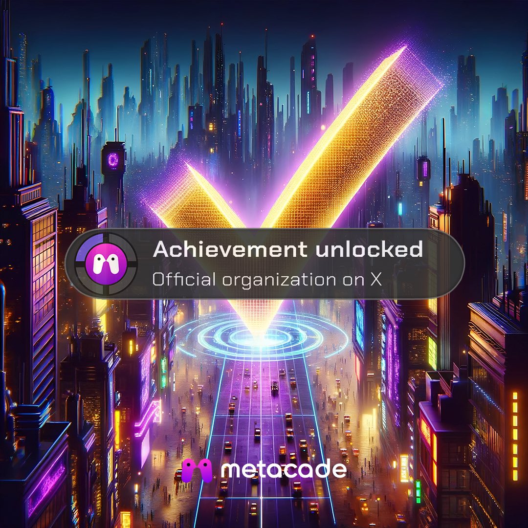 METACADE tweet media