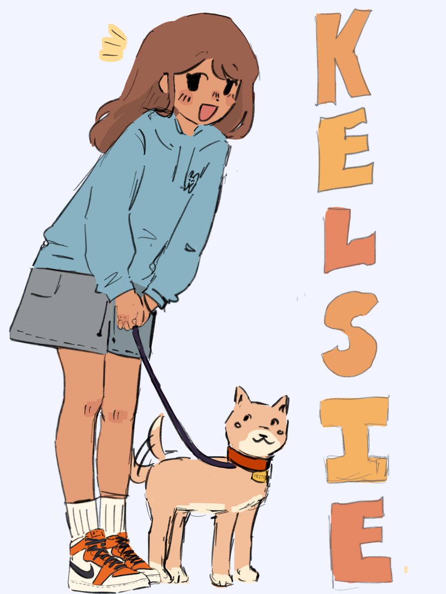 auroracoffeecam's tweet photo. doodle of my girl kel design 🐕🏀! 

[#omori #omorikel #omorigame #omorihector #omorifanart] 

sorry - quick repost! 🐶 https://t.co/iHlrhHhL99