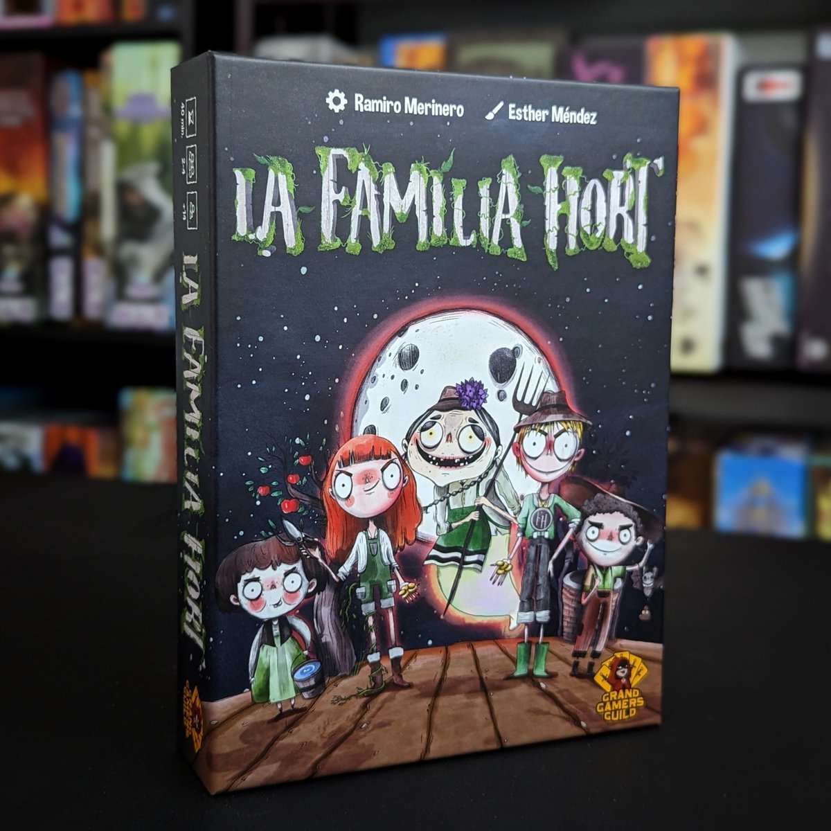 Are you looking for a *spirited* time with a new board game? Perhaps Grandma will make an appearance and see how well you're running the family farm. 👻 La Familia Hort: grandgamersguild.com/collections/la…
