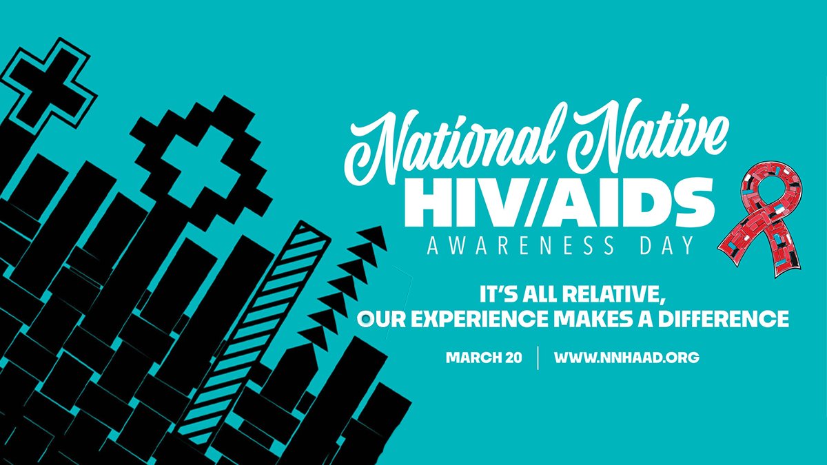 March 20 is National Native HIV/AIDS Awareness Day. Let's combat systemic barriers to ensure that all people at risk of or living with HIV in American Indian, Alaska Native, and Native Hawaiian communities get the care they need. #NNHAAD
