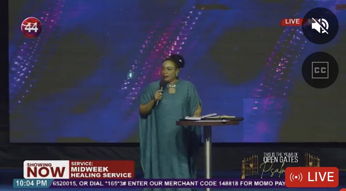 MissionsDirecta's tweet photo. Pr.@Jessicakayanja : The hand of God is not shortened.
Isaiah 59:1
#MidWeekHealingService |
.@RobertKayanja .@robrjk .@Channel44LIVE https://t.co/04unAlRdru