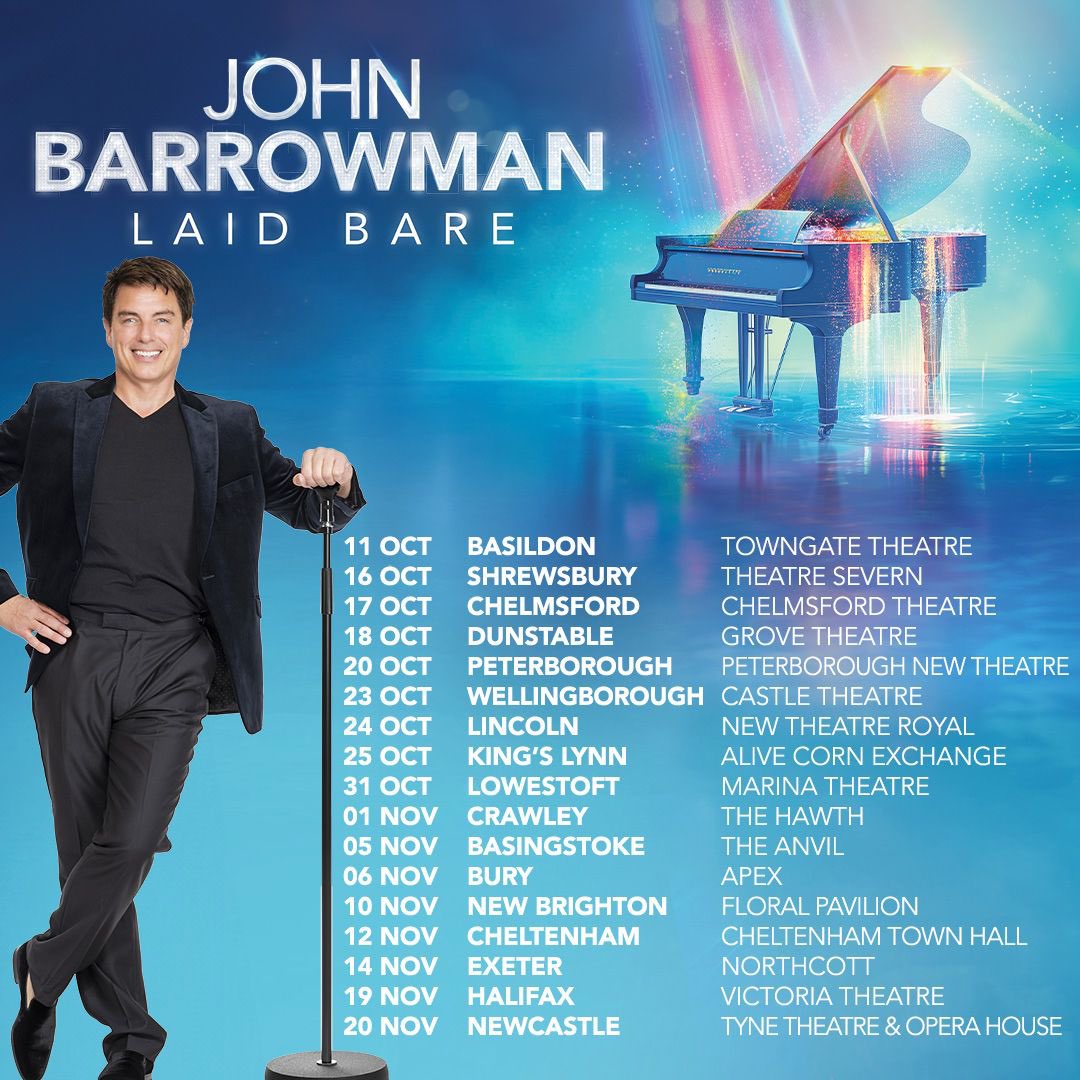 Announcing a brand new tour today with @JohnBarrowman 📣 @RedEntsUK
