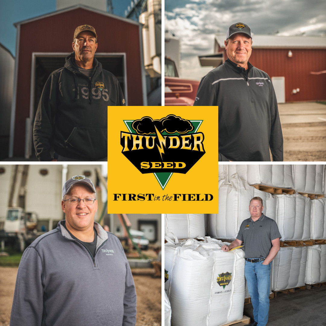 Our owners, just like you, are preparing for the planting season on their farmsteads. They take great care to ensure that the Thunder Seeds products are of the highest quality. #plant24 #thunderseed #firstinthefield #farming #seed thunderseed.com