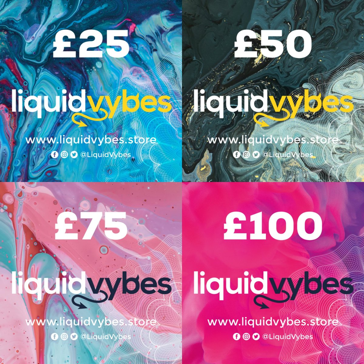 Ladies you need those men to spoil you today with our ultimate gift cards
#LiquidVybes