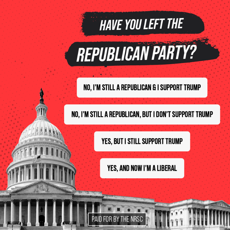 NRSC's tweet photo. 🔒FOR YOUR EYES ONLY🔒
President Trump’s sham trials are underway &amp; we need the help of every Patriot possible. The number of Americans who identify as Republicans has never been lower in HISTORY. Our Democracy is crumbling, &amp; this is dire!