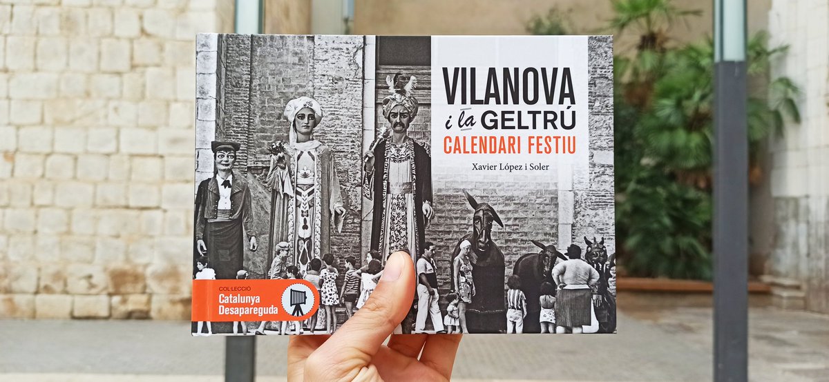 Em fa molta il·lusió anunciar que ja és a les llibreries: Vilanova i la Geltrú: Calendari festiu. La presentació serà aquest divendres, a les 20 h, a la Biblioteca Joan Oliva i Milà. Us hi espero! @ajuntamentvng @acgarraf @efados @VilanovaTurisme @BibliotequesVNG @eixdiari