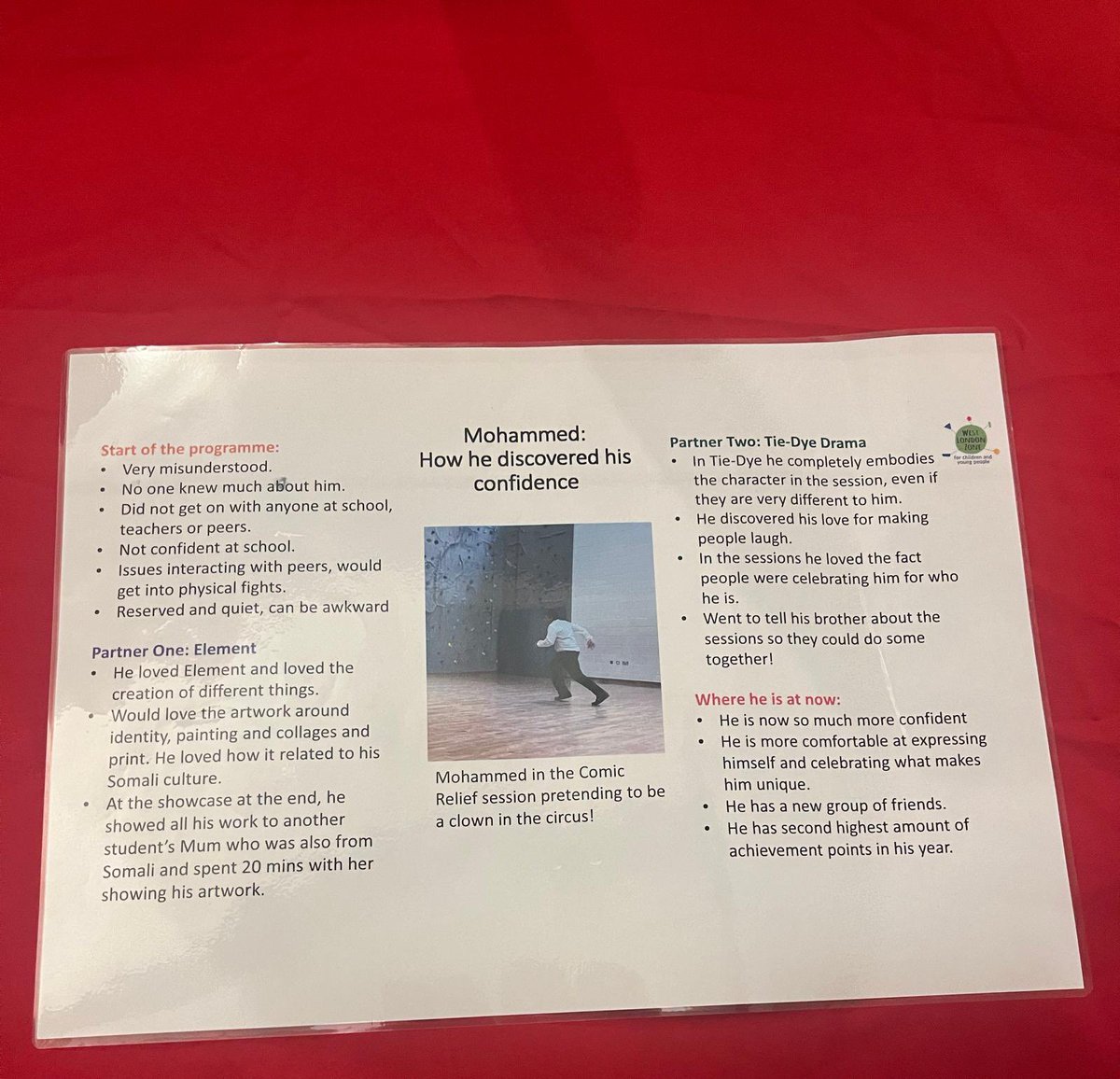 elementproject_'s tweet image. This evening we are celebrating the strength of community and partnerships with our friends @westlondonzone 🫶🏽

#FindyourElement #teamwork #Youthwork #creativity