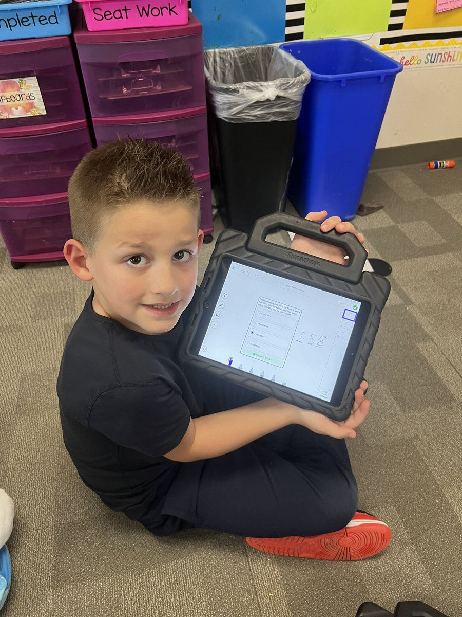 Did you know you can use AI on <a href="/Seesaw/">Seesaw</a> to create your own assessments. It makes creating our weekly math playlist so easy! It even checks the students work to give them immediate feedback! <a href="/VaughnElemFISD/">Vaughn Elementary</a> #vaughnsoakupthesun <a href="/MrMcDaniel13/">Mr. McDaniel 👍</a> <a href="/LaurenMonk_IC/">Lauren Monk</a> <a href="/eagertolearnSoo/">Soo Cho</a>