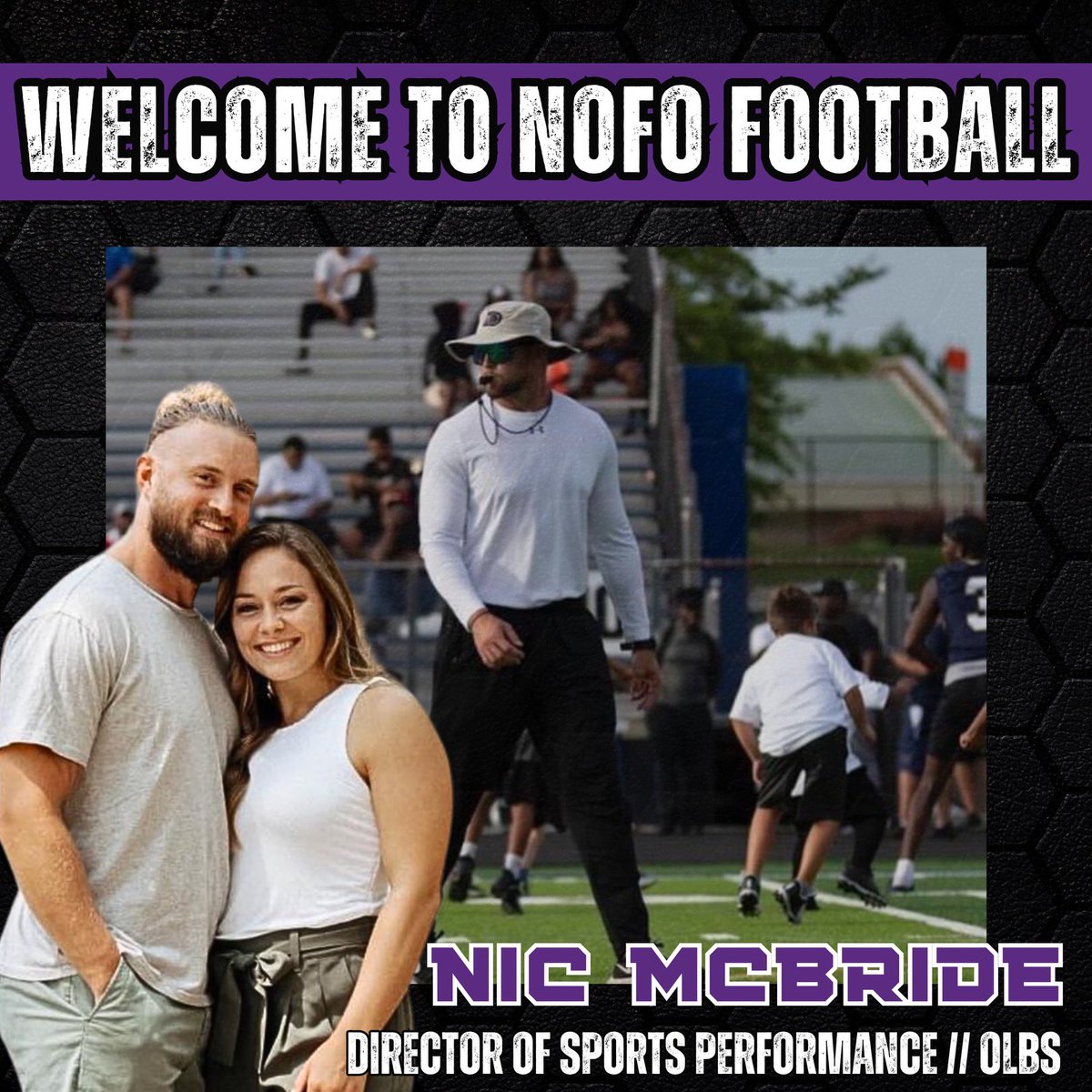 Welcome Coach Nic McBride to Raider Nation! @coachmcbride13