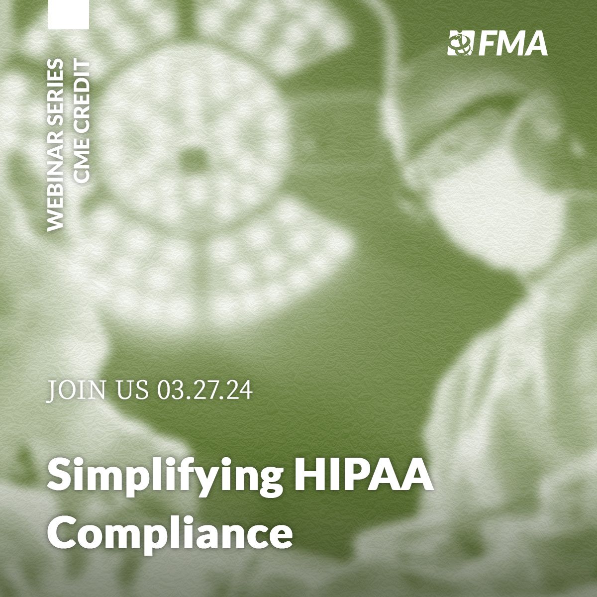 JOIN US WEDNESDAY - Taking compliance and your patient's privacy seriously is more important than ever. Join us for a CME webinar on March 27 on the current state of HIPAA compliance, audits, & strategies to avoid privacy breaches and compliance mistakes: buff.ly/3VwHUt3