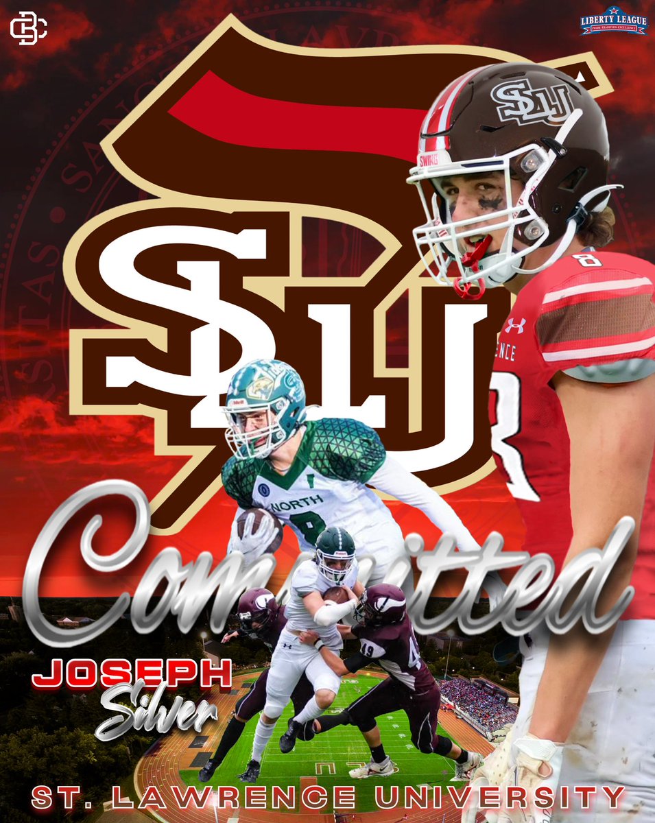 Joseph Silver (@joseph_silver8) on Twitter photo I’m blessed to announce my commitment to St . Lawrence University where I will continue my academic and athletic career. I would like to thank God my family , friends and coaches for helping me get to where I am today .<a href="/BCreative97/">BCreative</a> <a href="/SLUCoachPuck/">Dan Puckhaber</a> <a href="/CoachMallardSLU/">Zach Mallard</a> <a href="/CoachAColeman/">Coach Austin Coleman</a> I’m blessed to announce my commitment to St . Lawrence University where I will continue my academic and athletic career. I would like to thank God my family , friends and coaches for helping me get to where I am today .<a href="/BCreative97/">BCreative</a> <a href="/SLUCoachPuck/">Dan Puckhaber</a> <a href="/CoachMallardSLU/">Zach Mallard</a> <a href="/CoachAColeman/">Coach Austin Coleman</a>