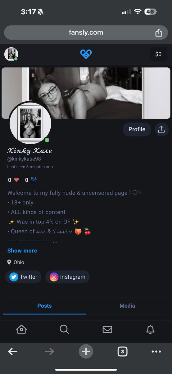 Hi my loves! I’m waiting for my verification to be approved and then I’ll be posting on FANSLY. It’s the same concept as Onlyfans (account was deleted) as soon as I’m verified I’ll be posting! I’ve still been making content everyday so there will be TONS of new stuff ❤️