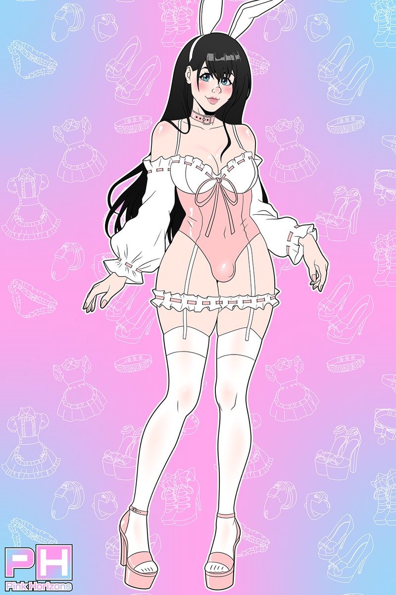 A white bunny outfit is also a must for the pretty gurls! ❤